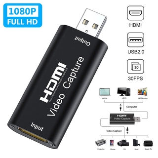 YOUBO แคปเจอร์การ์ด 4K 1080P HD HDMI เป็น USB 2.0 สำหรับโทรศัพท์ ไลฟ์สด