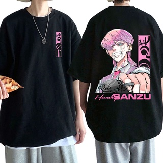 เสื้อยืด พิมพ์ลายกราฟฟิคอนิเมะ Tokyo Revengers Sanzu Haruchiyo สไตล์ฮาราจูกุ สําหรับผู้ชายS-5XL