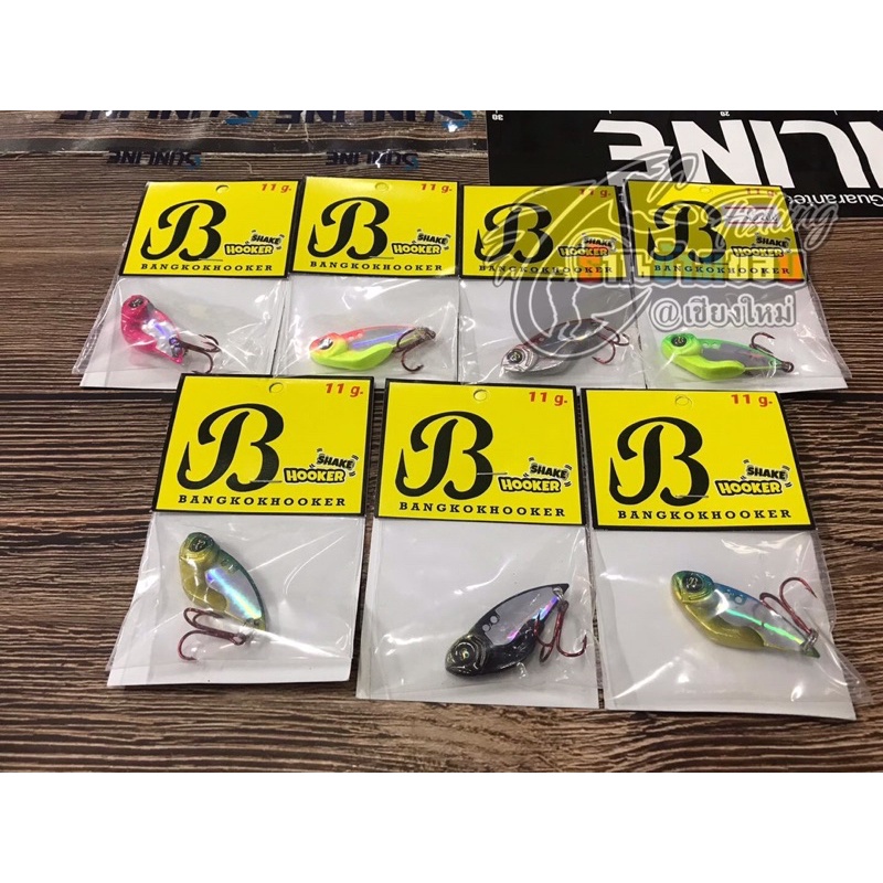 กระดี่ Bangkok Hooker Shake 4.5g & 11g