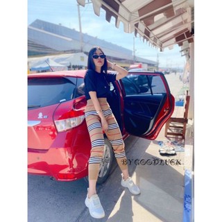 ชุดเซ็ทเสื้อแขนสั้น+กางเกงขายาว ชุดชไมพร