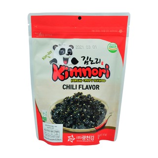 KIMNORI สาหร่ายทะเลปรุงรส รสเผ็ด 40g EXP : 26.12.23