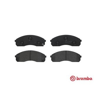 ผ้าดิสเบรคหน้า KIA CARNIVAL UP GQ 2.4 2.5 V6 2.9 1999-2007 PREGIO 2.5 2.7 1997- BREMBO