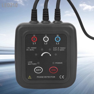 Leo310 AC 70-1000V ETCR1000C Non-Contact Phase Sequence Detector Magnetic Base Meter