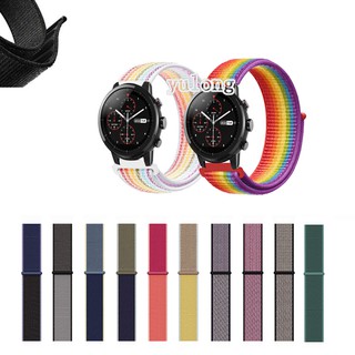 สายสายคล้องไนล่อนห่วงสําหรับ Huami Amazfit Stratos 2 2 S 3