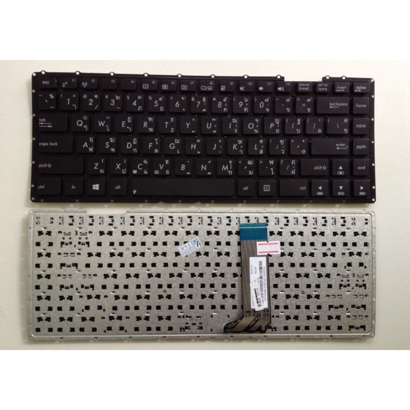 ASUS Keyboard คีย์บอร์ด Asus K456U K455L X455L X452 X451C X451 F401E F401 X451E X451M X453 X453M X45