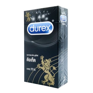 [กล่องใหญ่] Durex Kingtex 49mm กล่อง 12 ชิ้น