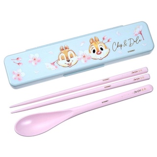 🇯🇵 disney japan- chip &amp; dale chopsticks set sakura 2022