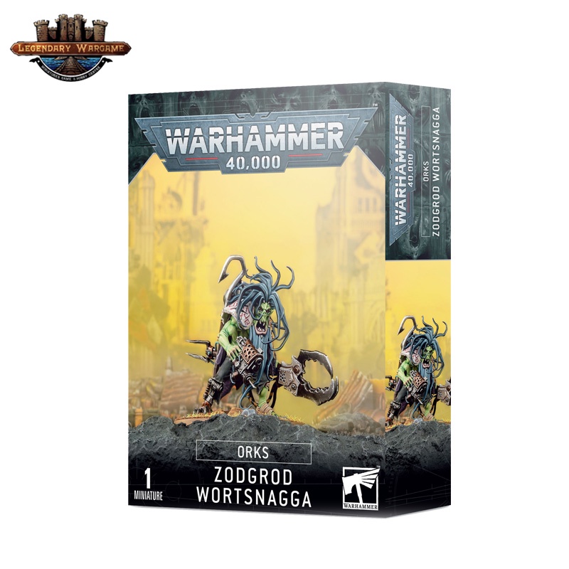 [GW พร้อมส่ง] WARHAMMER 40K :ORKS : ZODGROD WORTSNAGGA โมเดลเกมสนามจำลอง