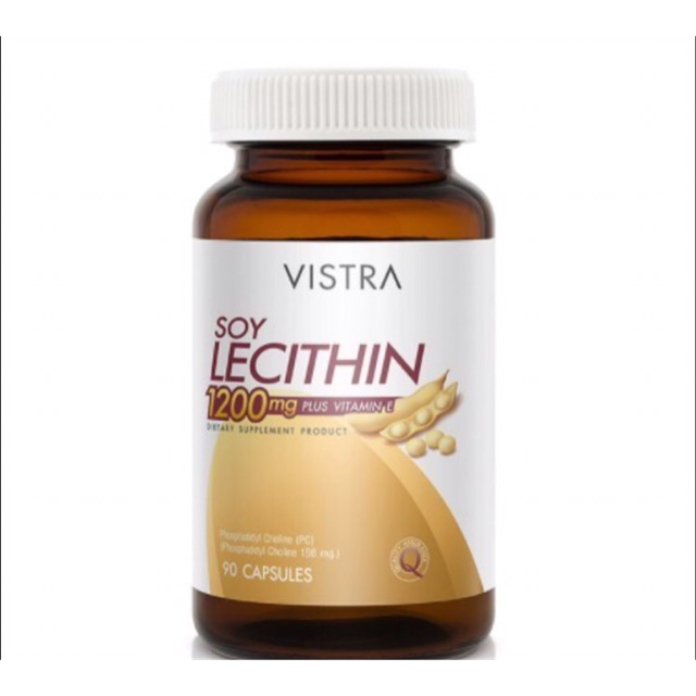 Vistra soy lecithin 1200 mg 90 เม็ด