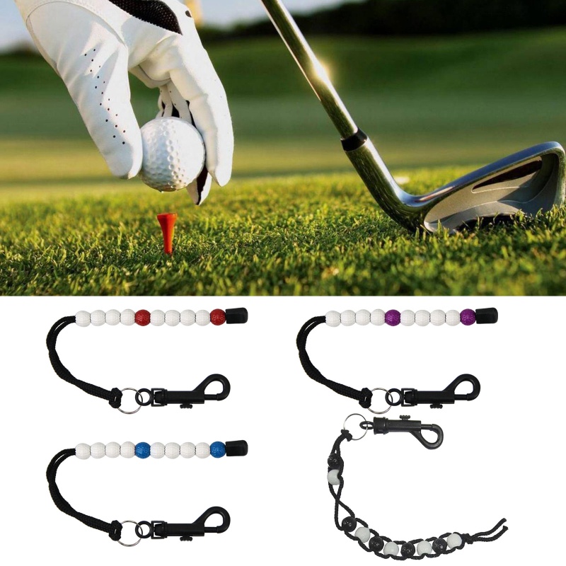 TO Golf Counter Score Counter สีและสีขาว Golf Score Counter Golf Shot Counter สําหรับกีฬากลางแจ้งบัน