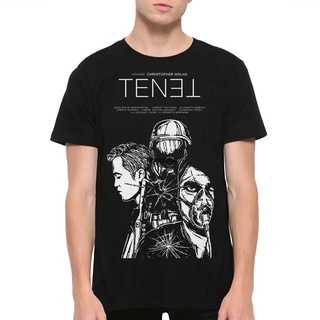 ใหม่ เสื้อยืดผ้าฝ้าย 100% พิมพ์ลาย Tenet By Christopher Nolan Blpidp72Bbajkj18 ของขวัญวันหยุด สําหรับผู้ชาย XS-3XLS-5XL