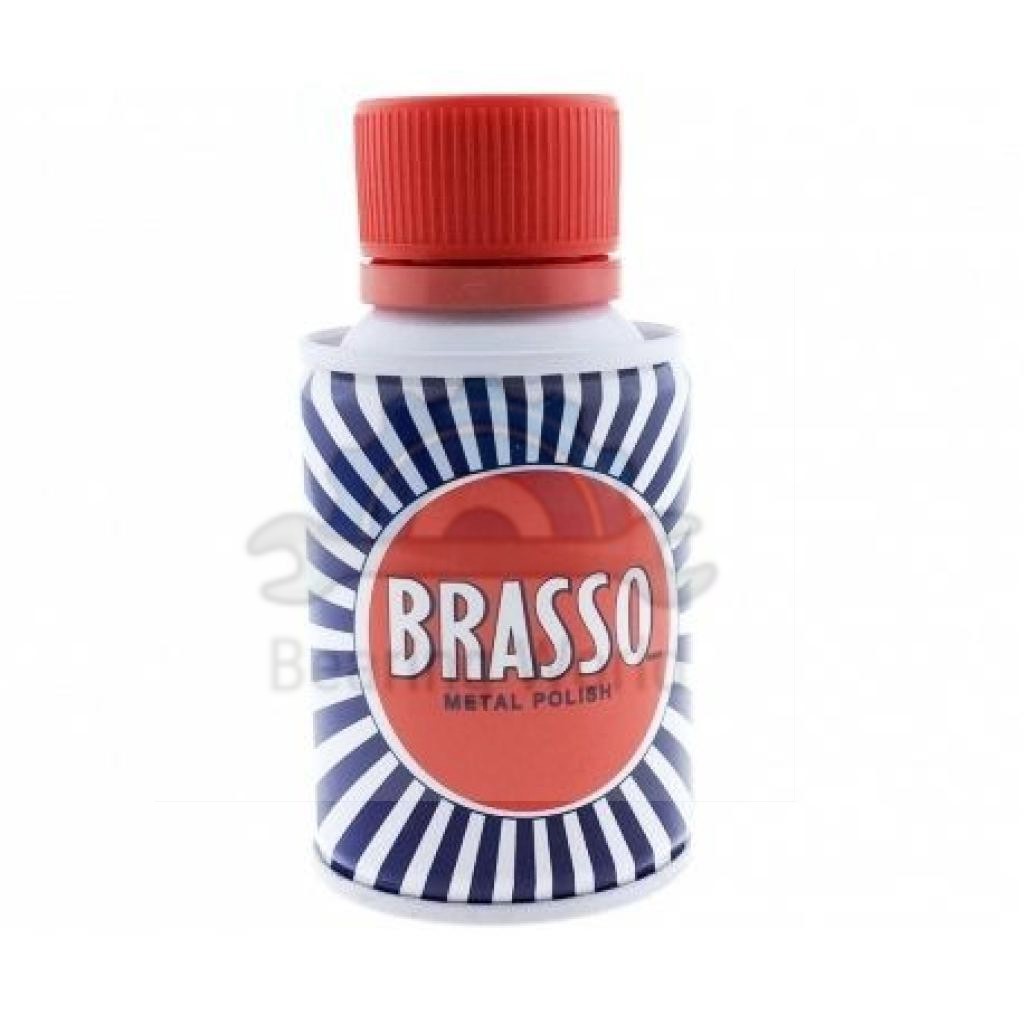Brasso บรัสโซ น้ำยา ขัดโลหะ เอนกประสงค์ 100 มล.