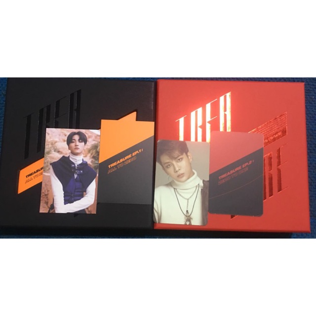 โฟโต้การ์ด Ateez Official treasure ep.1 ep.2 All to Zero & Zero to One Seonghwa Jongho