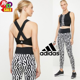 Adidas - ใหม่ เสื้อครอปแขนกุดใส่ออกกำลังกาย ไม่มีฟองน้ำ ADIDAS TKO CROP TOP FL2278 FJ7289