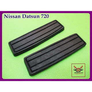 NISSAN DATSUN 720 PICK UP year 1980-1986 BRAKE PEDAL &amp; CLUTCH PEDAL RUBBER SET // ยางแป้นเบรก ยางแป้นคลัทช์ สินค้าคุณภาพ