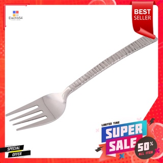 ส้อมคาวสเตนเลส ลายโพธิ์ทองเงาSTAINLESS DINNER FORK PHO THONG