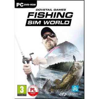 เกมตกปลาดีวีดีเกม PC Fishing Sim World