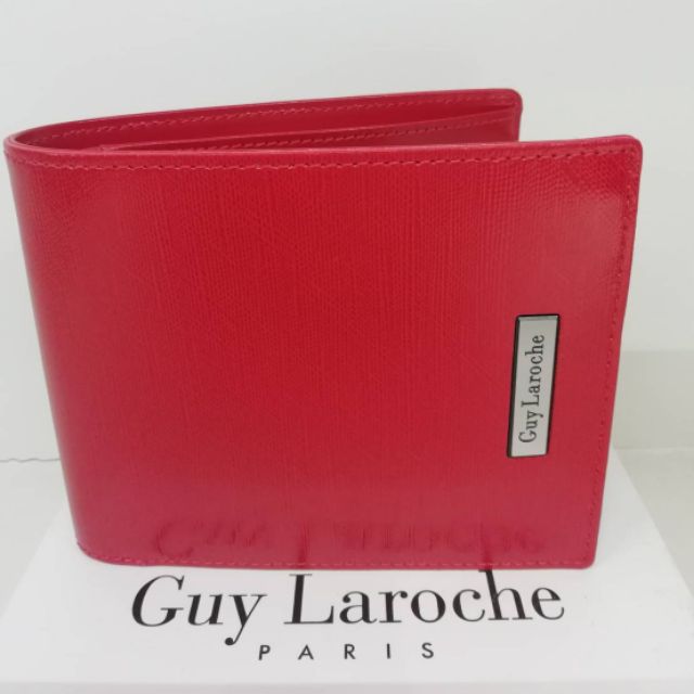 กระเป๋าสตางค์ผู้ชายGuy Larocheสีแดง