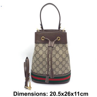 GUCCI Crossbody Monogram ของแท้ 100% [ส่งฟรี]