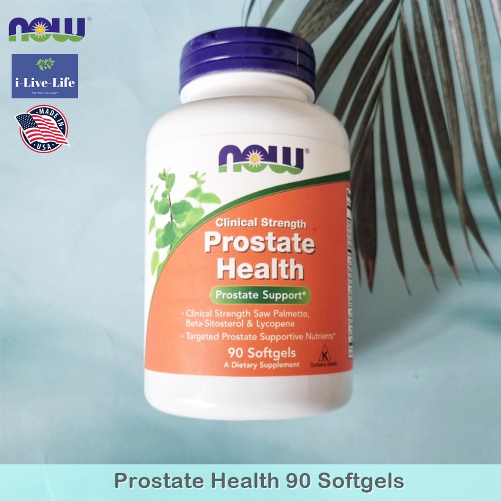 Prostate Health 90 Softgels - Now Foods