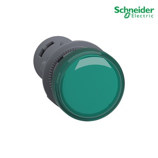 Schneider Electric - Pilot Lamp ไพลอตแลมป์ ,ขนาด 22mm, สีเขียว, แรงดันไฟเลี้ยง 380/400 VAC_XA2EVQ3LC  ที่ร้าน PlugOn