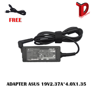 ADAPTER  ASUS 19V2.37A*4.0X1.35  / สายชาร์จโน๊ตบุ๊ค เอซุส + แถมสายไฟ