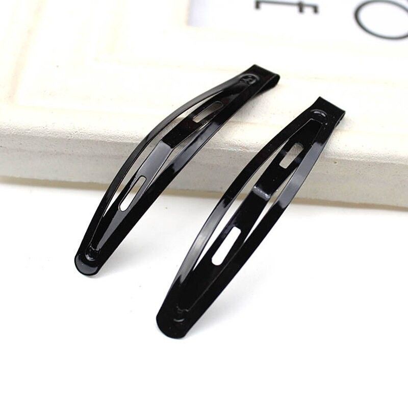 1 BOARD CONTAINS 10 PCS BLACK TIKTOK CLIPS BLACK PICKED HAIR CLIPS BLACK TIKTOK HAIR CLIPS