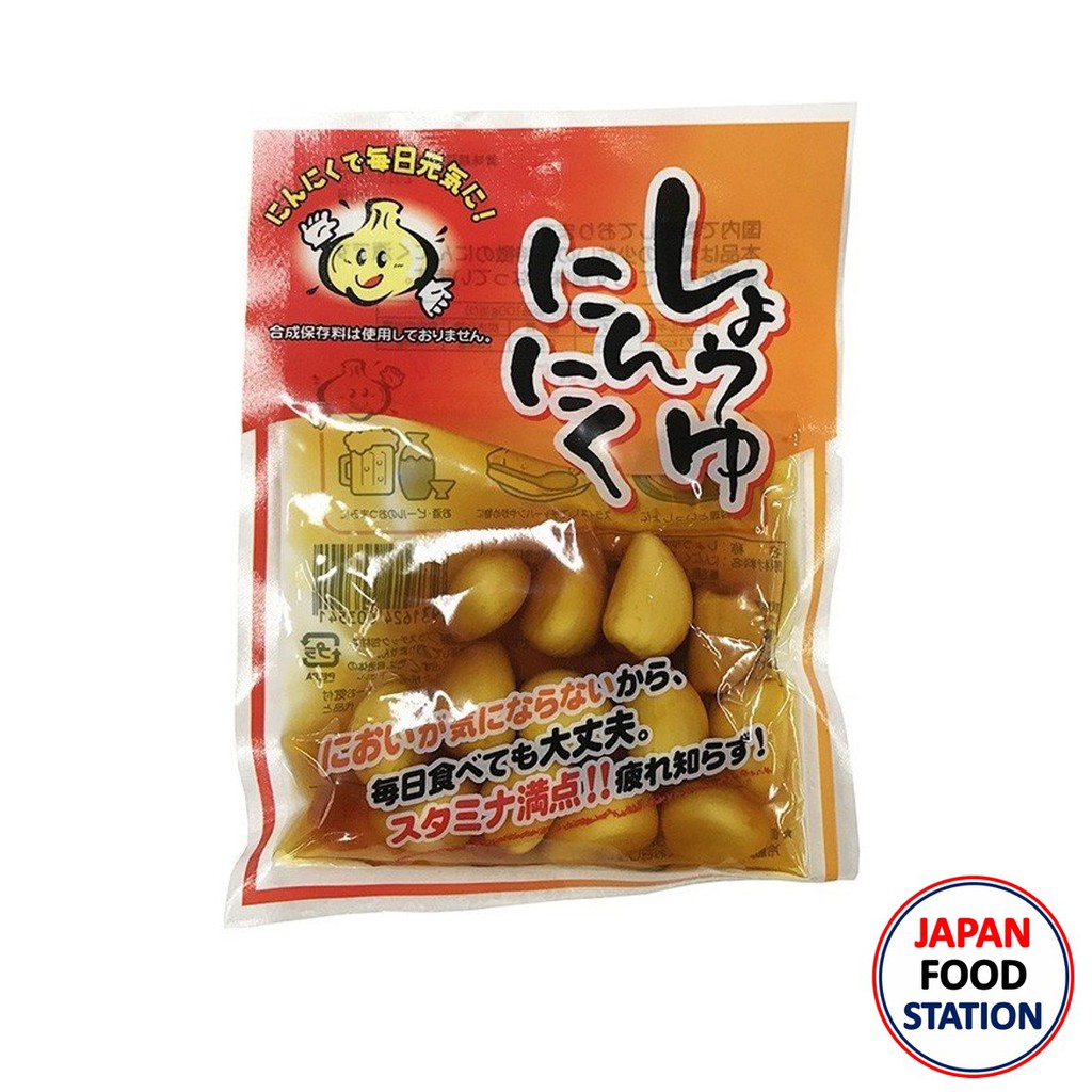 ARAKI SHOYU NINNIKU 50G (17912) กระเทียมดองซีอิ๋ว PICKLED GARLIC WITH SHOYU