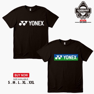 เสื้อยืดคอกลมYonex เสื้อยืด ลายโลโก้ Karimake สไตล์สปอร์ตfromS-3XL