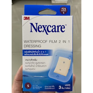 3M WATERPROOF 2 IN 1 (6X7CM) 3ชิ้น/แบบซอง