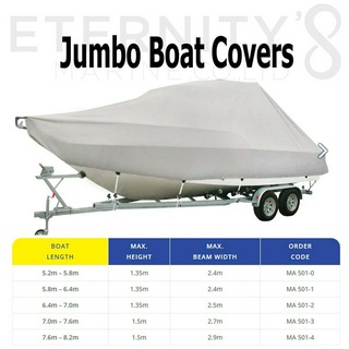 Oceansouth Jumbo Cover ผ้าคลุมเรือขนาดใหญ่