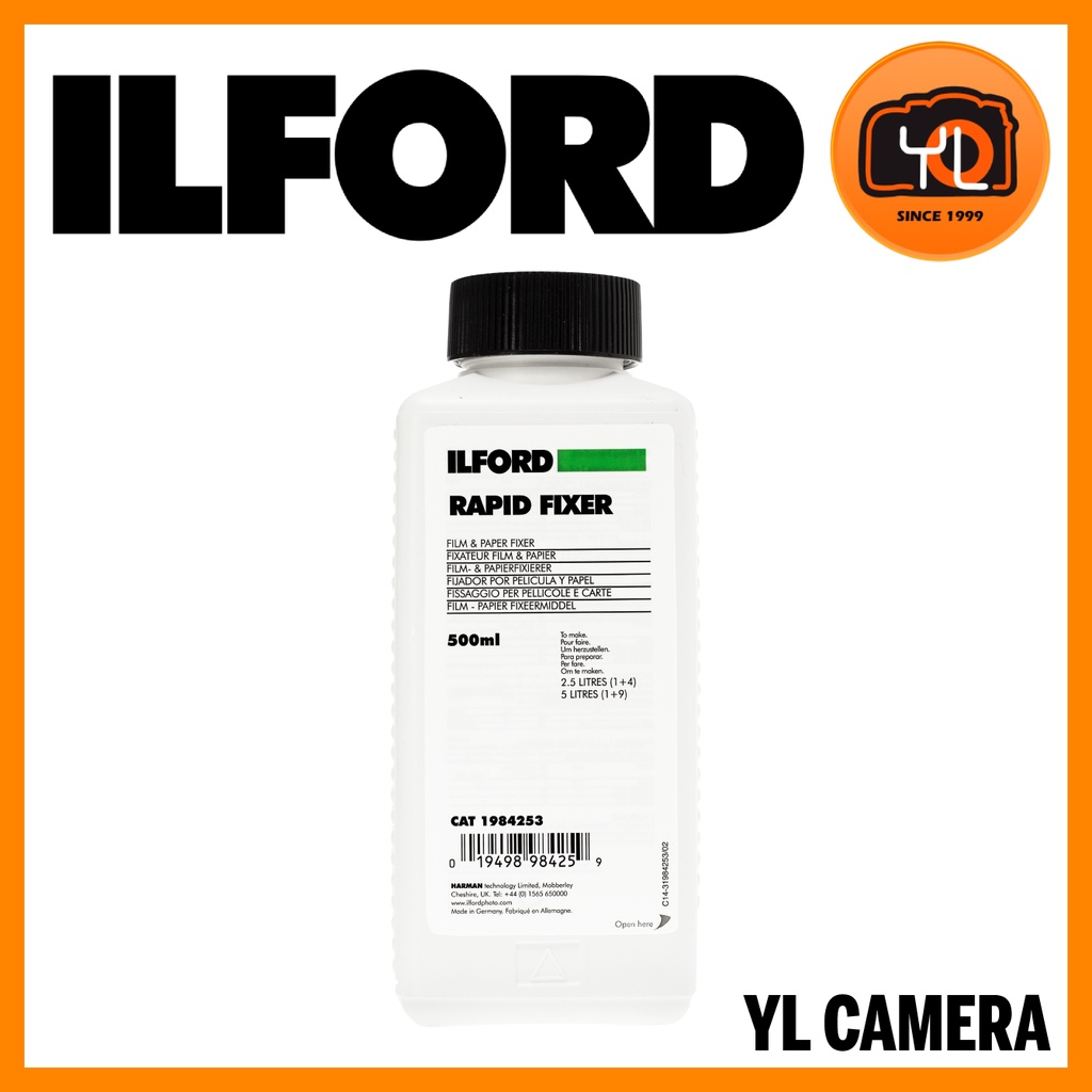 ILFORD Rapid Fixer ( 500ml / 1 ลิตร )