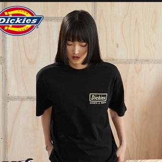 เสื้อยืดครอป DICKIES เสื้อยืดแขนสั้นลําลอง ผ้าฝ้าย ทรงหลวม สีพื้น แฟชั่นฤดูใบไม้ผลิ และฤดูร้อน สําหรับผู้ชาย