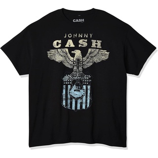 เสื้อยืด ลาย Cash Rock N Roll สําหรับผู้ใหญ่Size S-5XL