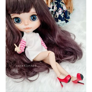 พร้อมส่ง‼️รองเท้าส้นสูงปี๊ด สำหรับบลายธ์บอดี้ข้อต่อ for Neo Blythe doll บอดี้ข้อต่อ BJD 1/6