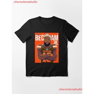 2022 Odell Beckham Jr Essential T-Shirt เสื้อยืด ดพิมพ์ลาย ดผ้าเด้ง คอกลม cotton แฟชั่น discount Unisex