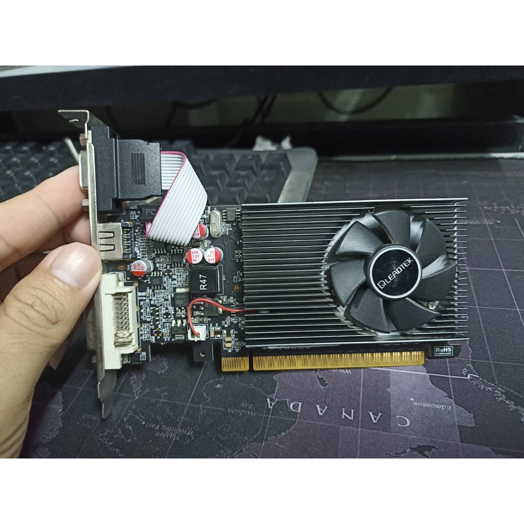 🔥🔥🔥การ์ดจอ Leadtek GT610 1GB DDR3 (สวย ๆ ครับ)🔥🔥🔥
