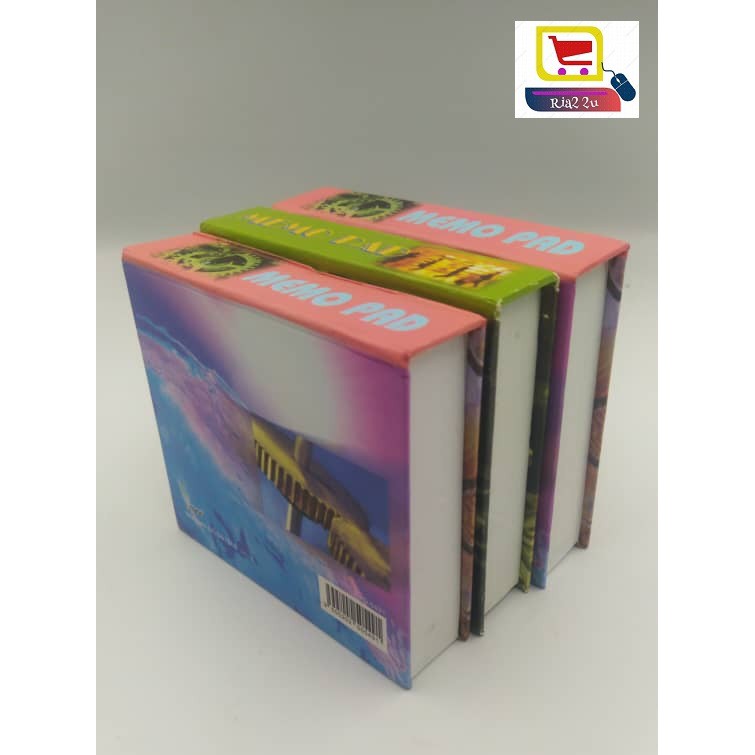 MORI HARDCOVER MEMO PAD B7 70GSM 250S (3.5Inc x 4.9Inc)