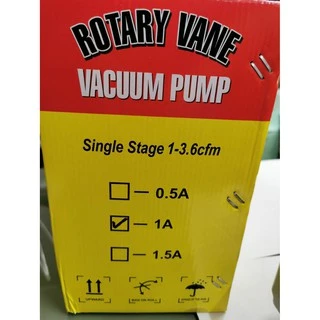 แวคคั่มแอร์ เครื่องแวคคั่ม (ปั้มสูญญากาศแอร์) ยี่ห้อ PQ รุ่น PQ-1A 58 ลิตร/นาที โฉมใหม่ คุณภาพดีกว่าเดิม ราคาโปร
