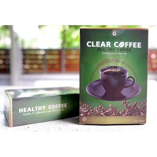 กาแฟเคลียร์ 5 กล่อง clear coffeeกาแฟเพื่อสุขภาพบำรุงสายตา 5