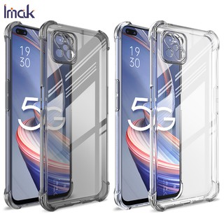 [ของแท้] IMAK Case OPPO A92s 5G ป้องกันการกระแทกป้องกันการกระแทกถุงลมนิรภัย OPPO A92s 5G เคส case ปกอ่อนมือถือเคสใสกันกระแทก OPPO เคสโทรศัพท์มือถือป้องกันการกระแทกสำหรับ