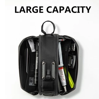【TH Delivery】ROCKBROS จักรยาน Hardshell Tail Bag กระเป๋าอานหลังกระเป๋าหลอดที่นั่ง