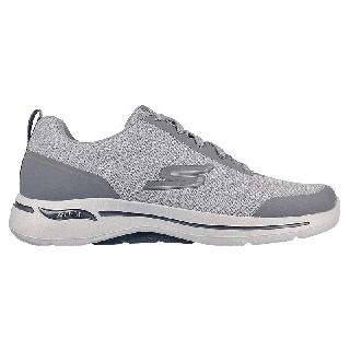 Skechers สเก็ตเชอร์ส รองเท้า ผู้ชาย GOwalk Arch Fit Shoes - 216184-GRY