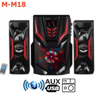 Speaker MUSIC DJ รุ่น: M-M18 BLUETOOTH