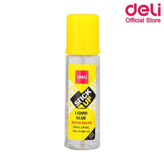 Deli 7317A Liquid Glue 100ml. กาวน้ำแท่ง ขนาด 100ml แพ็ค 1 ชิ้น กาว กาวน้ำ กาวใส กาวไร้สารพิษ school office กาวน้ำแบบขวด