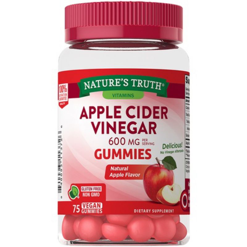 วิตามิน Nature's Truth Apple Cider Vinegar Gummie 75 gummies