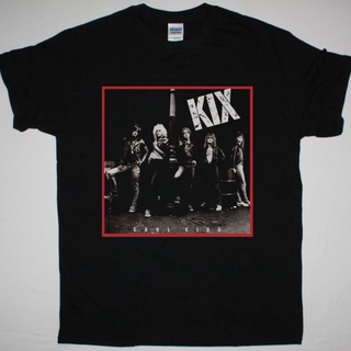 เสื้อยืดโอเวอร์ไซส์เสื้อยืด ลาย Gildan Likes Kix Cool Kids สีดํา สําหรับเด็ก 1983S-3XL