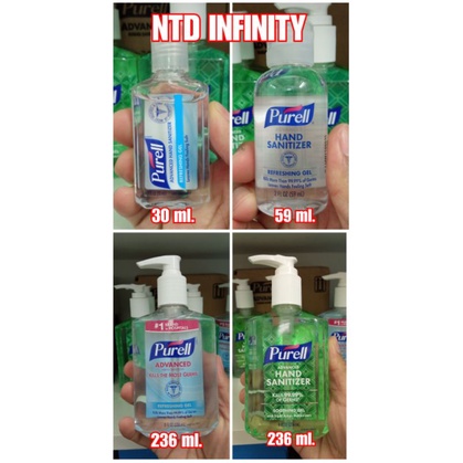 นำเข้า Purell Advanced Hand Sanitizer Gel เจลแอลกอฮอล์ เจลล้างมือแบบไม่ต้องล้างออก ***พร้อมส่งภายใน 24 ชม***