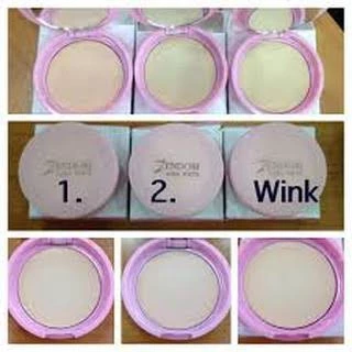 (ถูก/แท้) Zendori Aura White 10g เซนโดริ ออร่า ไวท์ แป้งเซนโดริ ตลับชมพู