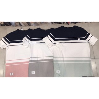 สันทนาการเสื้อแขนสั้นลายทาง